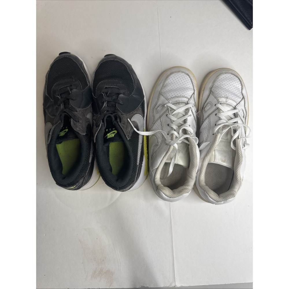 Nike Kids Shoes Bundle Sz 1 & 1.5Y Air Max Excee Son of Force Sneakers Black